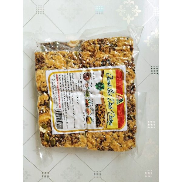 Thanh gạo lứt chà bông 500gr vidaboom