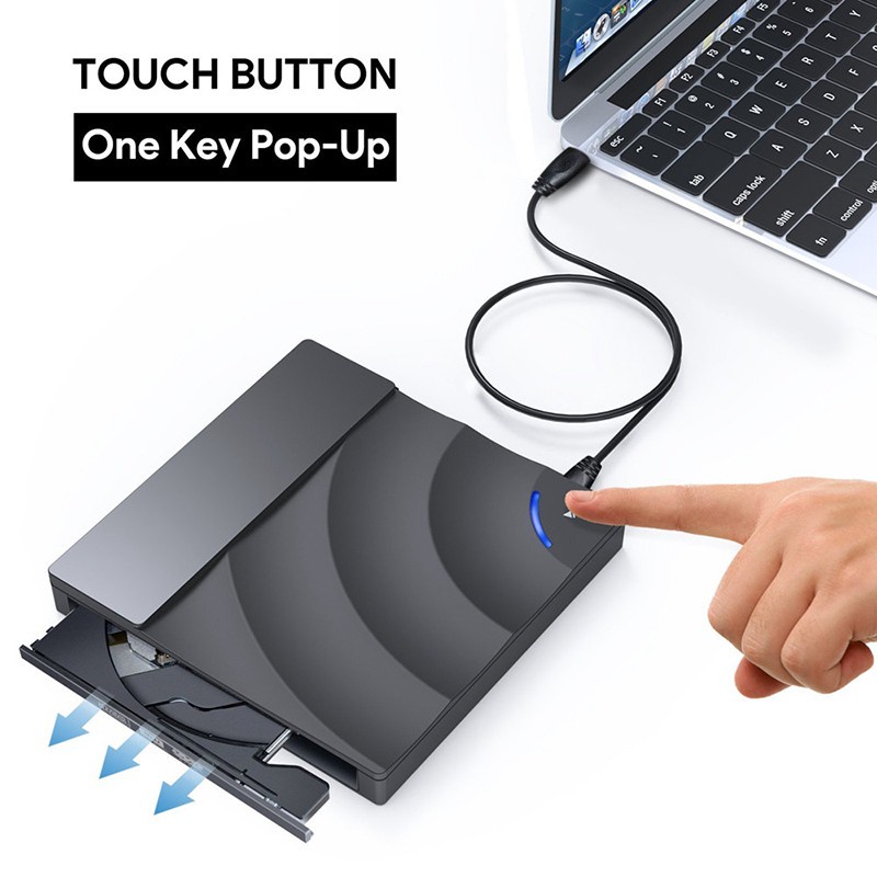 Ổ Đĩa Dvd Gắn Ngoài Usb 3.0 Cd Dvd Cho Windows Laptop Pc | BigBuy360 - bigbuy360.vn