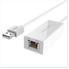 Dây Cáp Chuyển USB Sang Cổng LAN 2.0 Ethernet 10/100 Mbps Ugreen 20253 - Hàng Chính Hãng