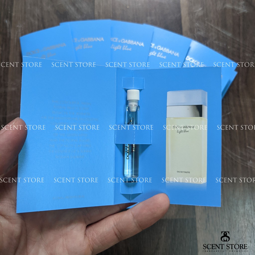 Scentstorevn - Vial chính hãng nước hoa D&G Light blue Woman [1.5ml]