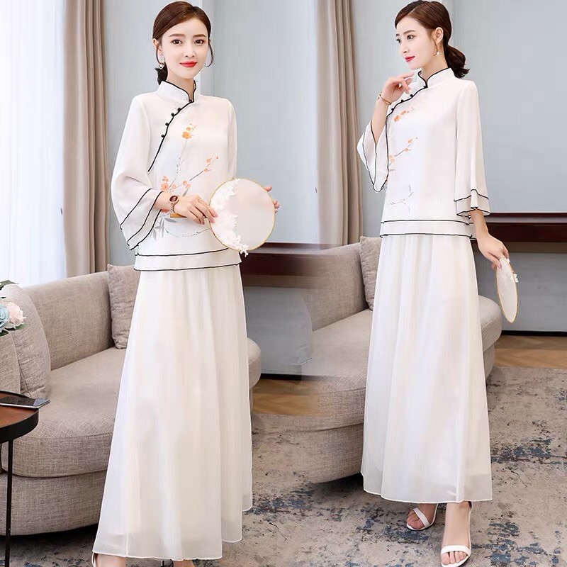 Áo cổ trang hán phục kiểu trung hoa trung quốc