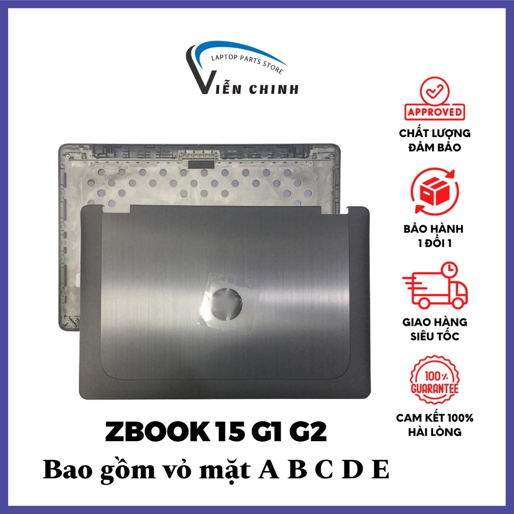 Vỏ laptop Hp zbook 15 g1 g2 - Vỏ laptop nhập khẩu chuẩn zin đẹp