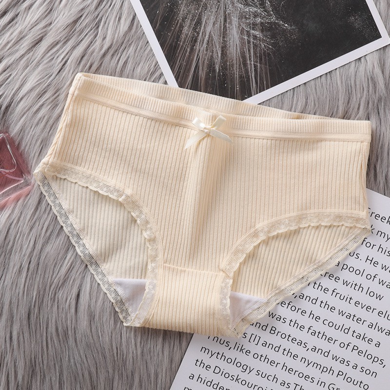 Quần Lót Bằng Cotton Không Đường May Kích Cỡ Rộng Rãi Cho Nữ