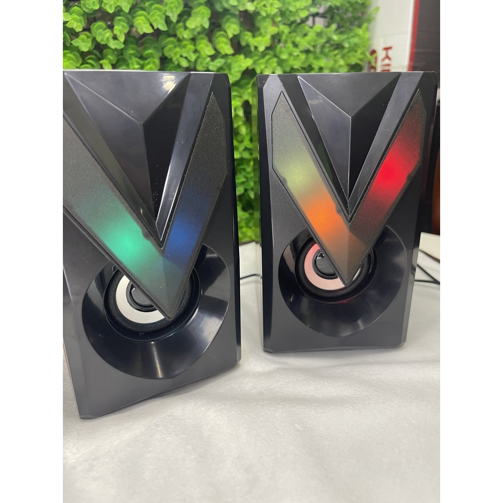 Loa Máy Vi Tính SPEAKER 1050 Có Đèn Led, Âm Thanh Hay Sắc Nét, Thiết Kế Sang Trọng Đẹp Mắt, Mang Lại Âm Thanh Tuyệt Vời