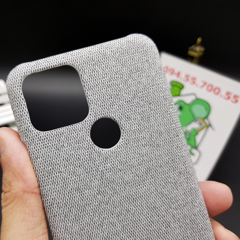 [Ảnh Thật] Ốp Lưng Google Pixel 4A 5G 6.2&quot; Bọc Vải Fabric Cao Cấp