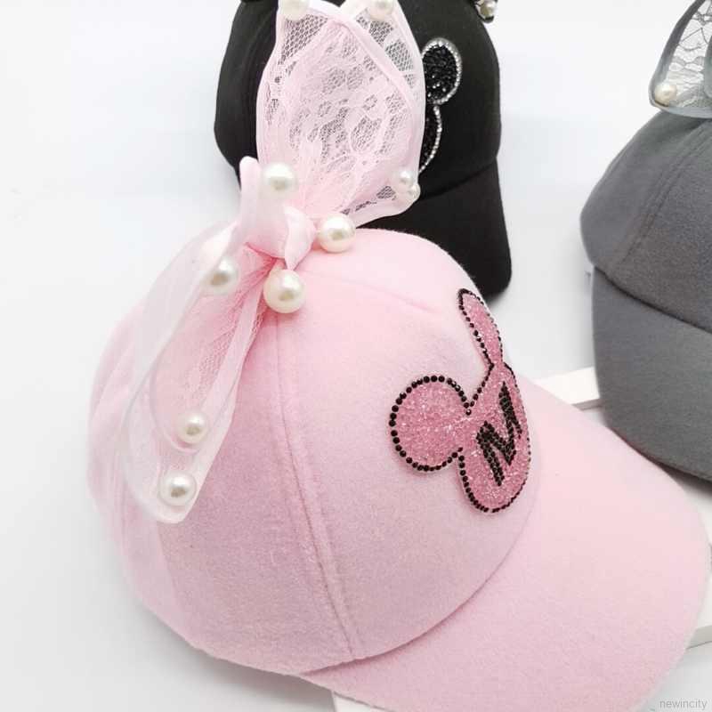 Mũ lưỡi trai kiểu dáng Hàn Quốc xinh xắn dành cho bé gái