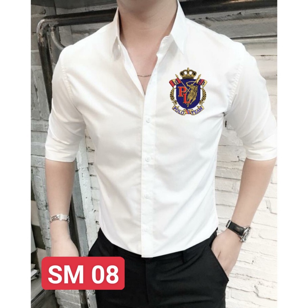 ÁO SƠ MI TRẮNG NAM TAY DÀI CHẤT LỤA MỀM MẠI SANG TRỌNG