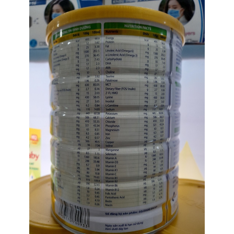 Lon Sữa Dê 800g Goatlac Gold Vitadairy