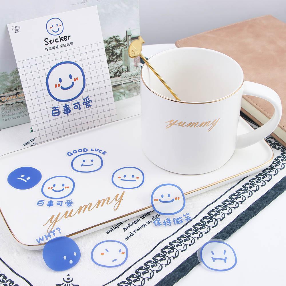 Nhãn Dán Trang Trí Sổ Tay Nhật Ký Hình Động Vật Dễ Thương