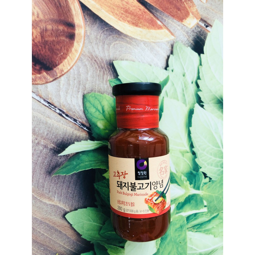 Sốt ướp thịt heo Hàn Quôc DAESANG loại 280g