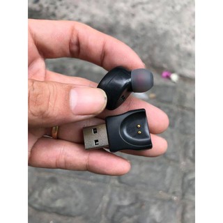 Tai bluetooth siêu tí hon 5.0 sạc Usb hít nam châm siêu tiện lợi