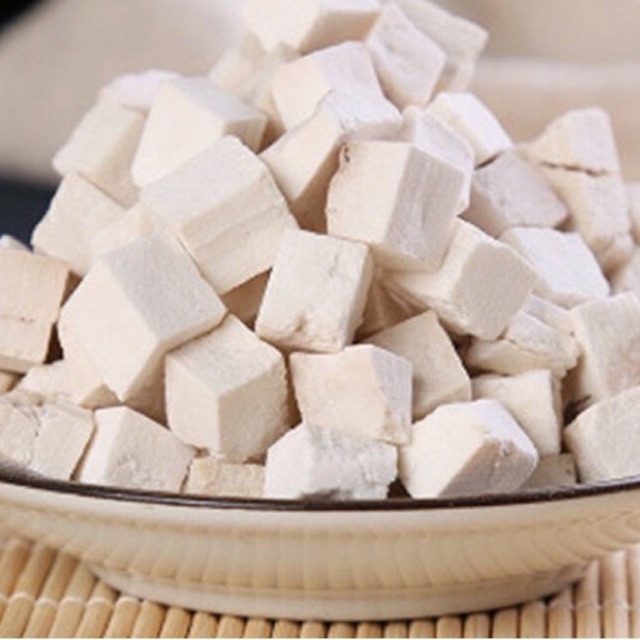 Bột Bạch Phục Linh hữu cơ nguyên chất 100% trắng da, đánh bay thâm nám, trẻ hoá da, bột uống được