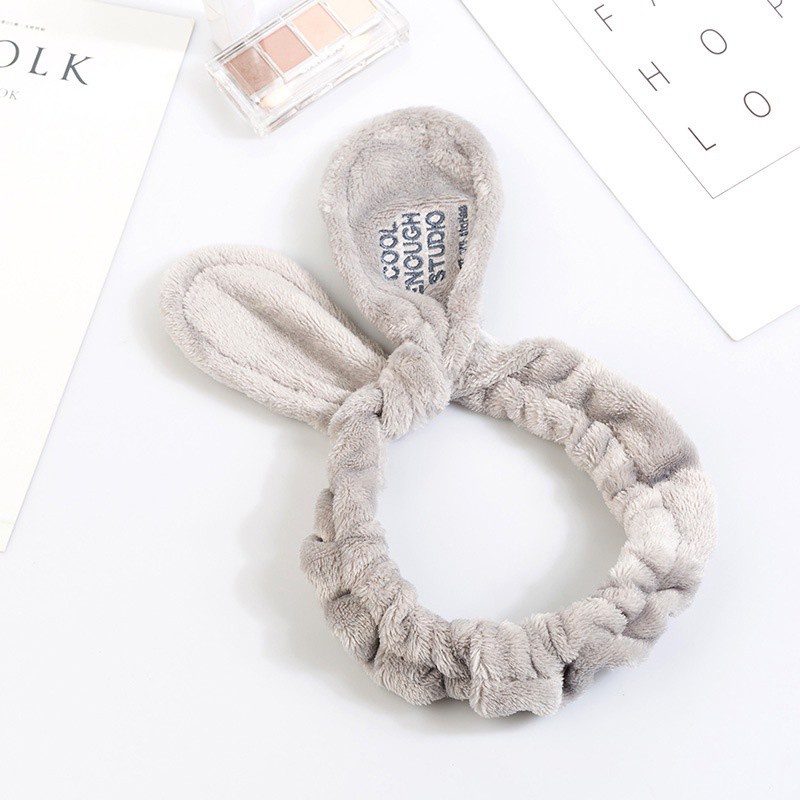 Băng Đô Cài Tóc Tai Thỏ Phong Cách Hàn Quốc Cho Nữ