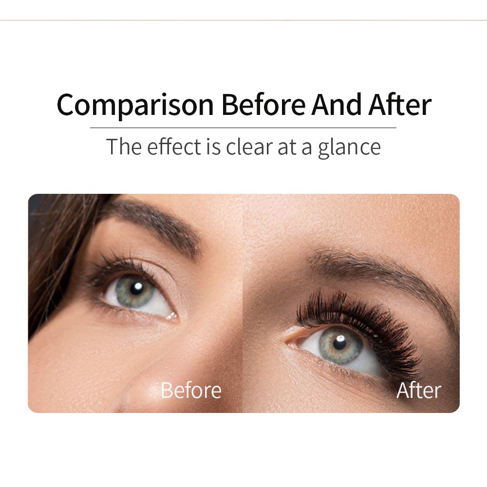 Mascar QIBEST 3D chuốt dài và cong mi chống thấm nước 34g | BigBuy360 - bigbuy360.vn