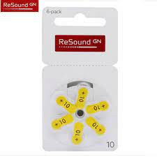 PIN MÁY TRỢ THÍNH SIZE 10 RESOUND - CAM KẾT CHÍNH HÃNG ĐỨC