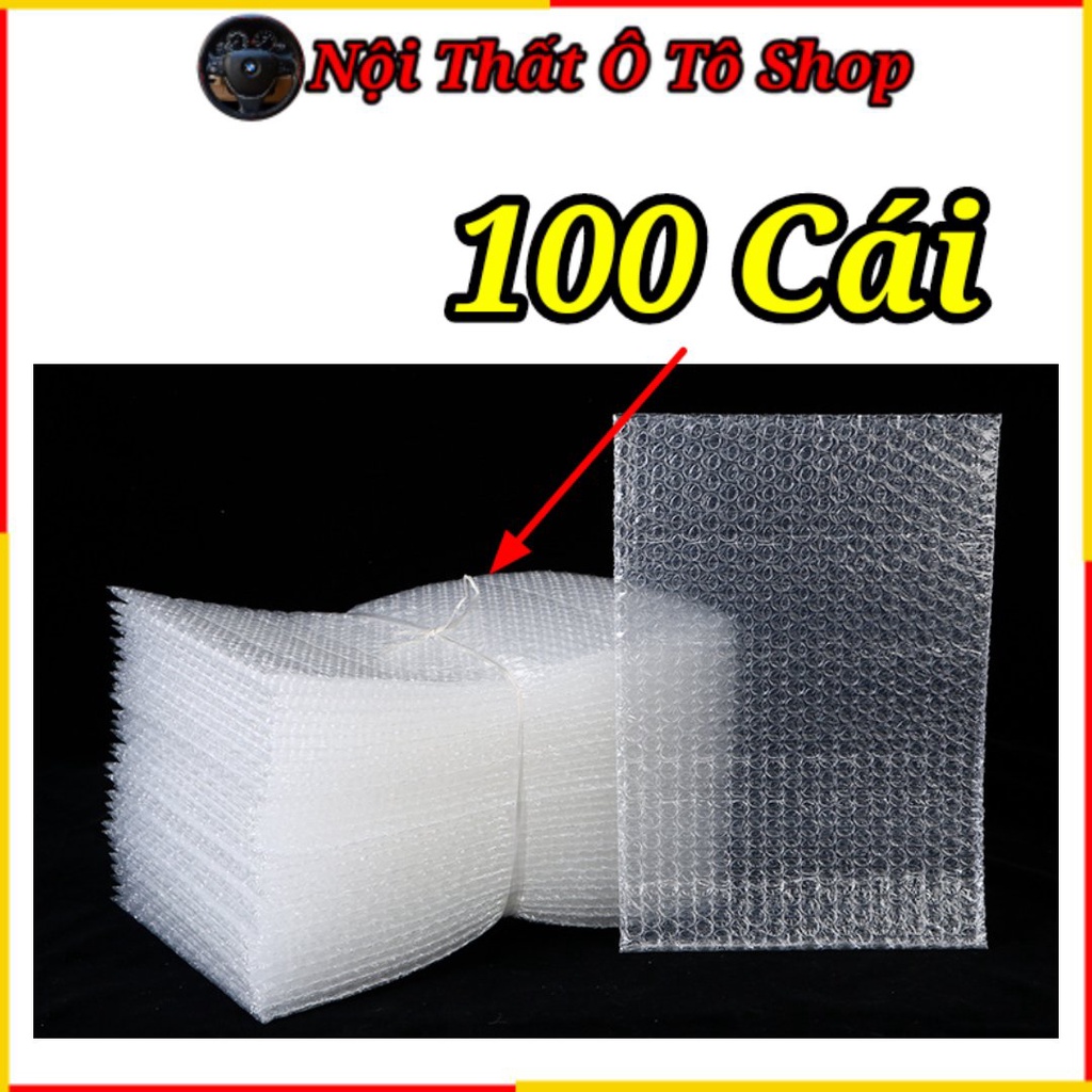 Túi Bóng Khí - Túi Nilon Xốp Hơi Đóng Hàng An Toàn - 10 TÚI 15x25 CM | Nội Thất Ô Tô Shop