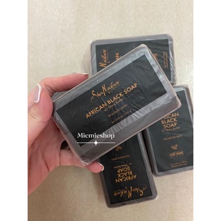 Shea Moisture xà phòng đen Châu Phi African Black Soap ngăn ngừa mụn lưng