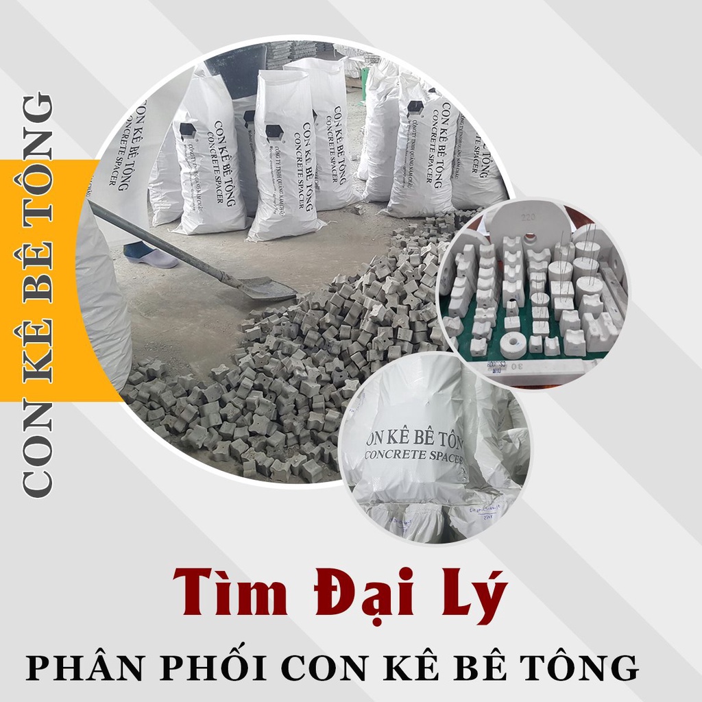 🔰🔰khuôn đúc con kê bê tông thép sàn lớp trên H10 - 12 viên/khuôn