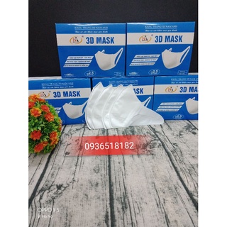 Hộp khẩu trang 3D mask công nghệ Nhật chính hãng Nam Anh 50 cái