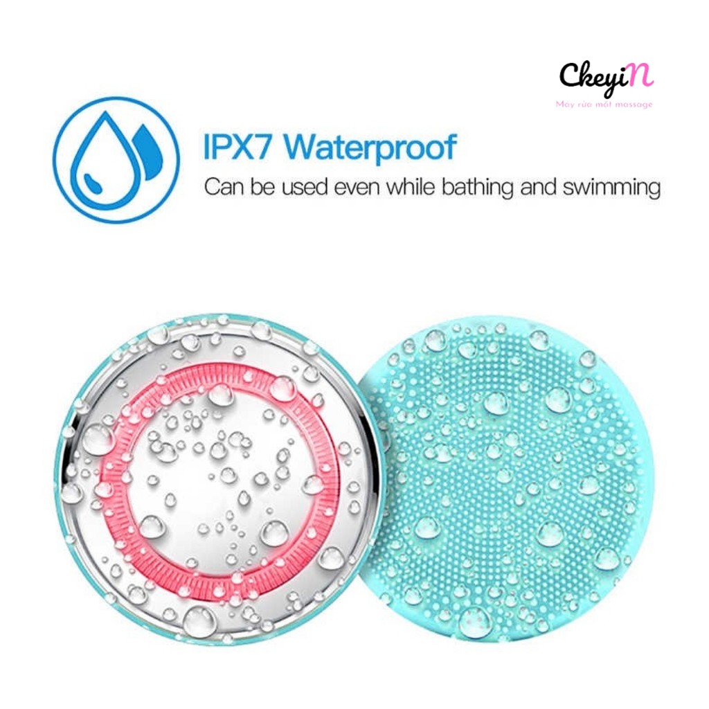 Máy Rửa Mặt Massage, Nâng Cơ, Trẻ Hóa Da, Đẩy Tinh Chất CkeyiN - Có Đèn Led | BigBuy360 - bigbuy360.vn