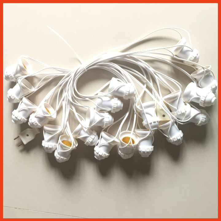 Dây Đui Chống Nước Thường 5m 10 đui không kèm bóng