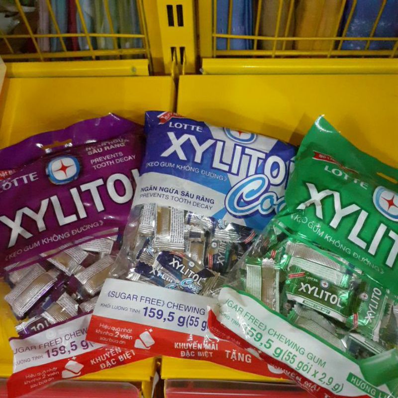 kẹo gum xylitol 159.5g lotte Nhật Bản