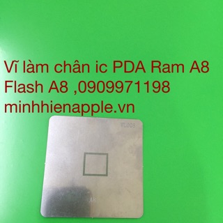 Vỉ làm chân IC Ram iphone A5 6 7 8 9