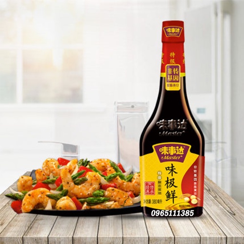 Xì Dầu Master 380ml - Xì dầu ngon