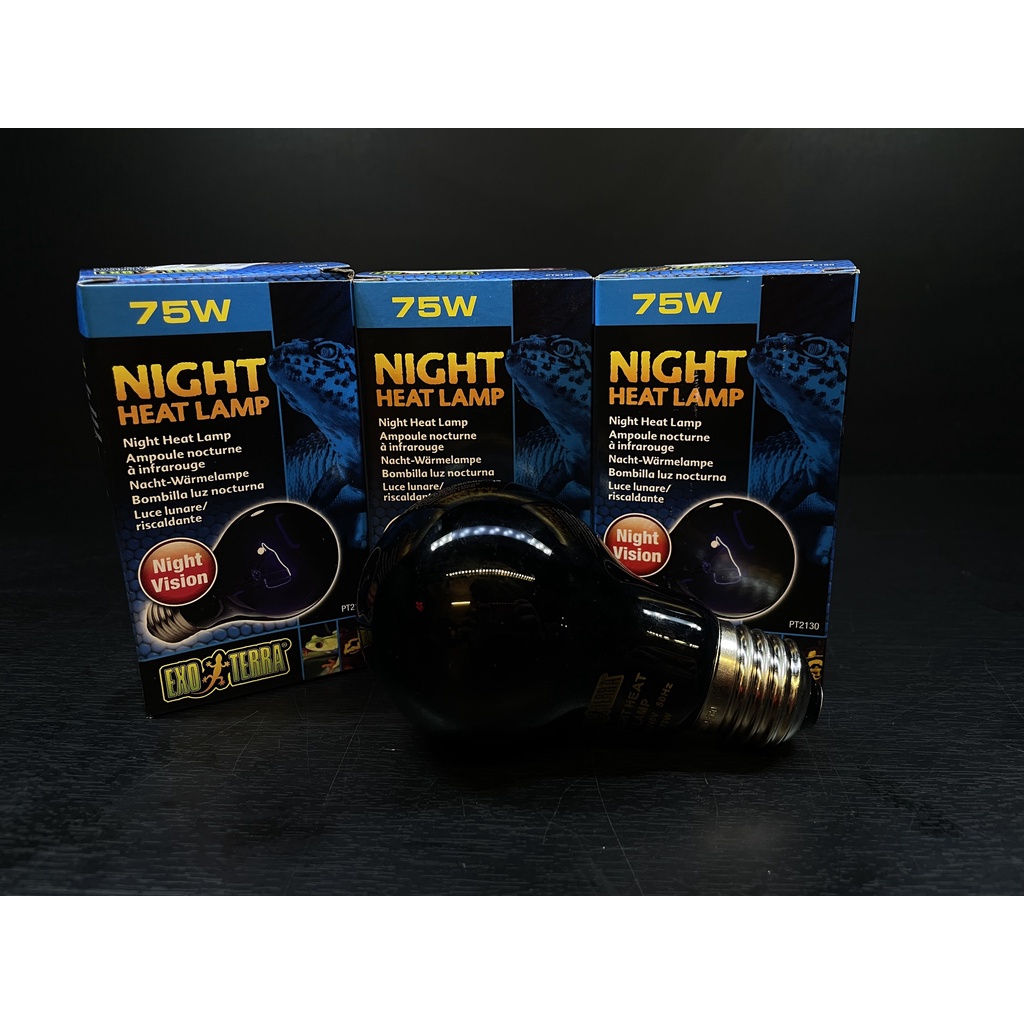 Đèn sưởi đêm nigh light 75w exoterra | Vietpetgarden