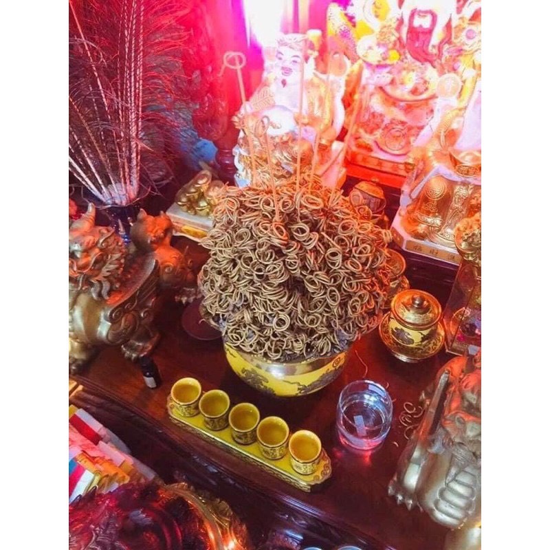 [Ảnh thật] Túi 5 Thẻ 185 Nén Hương Nhang Thần Tài Thái Lan Nhập Khẩu Chính Hãng