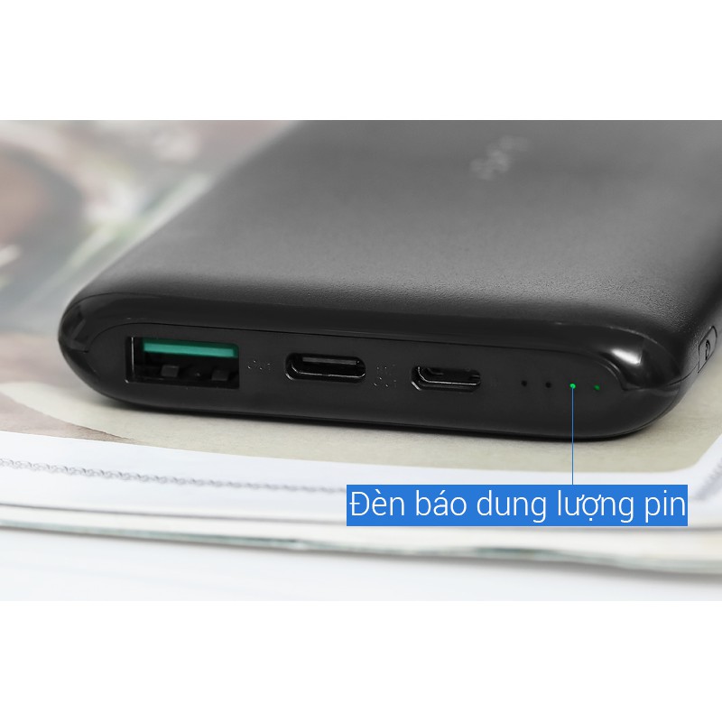 Pin sạc dự phòng XN10 10.000mAh Type C Aukey PB-XN10 - Hàng 2nd