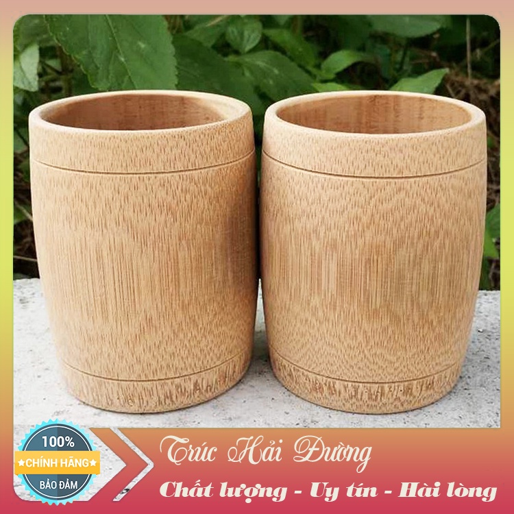 ✅ Cốc Tre Ly Tre Trơn Dùng Uống Trà Hoa Thảo Mộc, Cafe Sang Trọng Hiện Đại Trẻ Trung, An Toàn Môi Trường