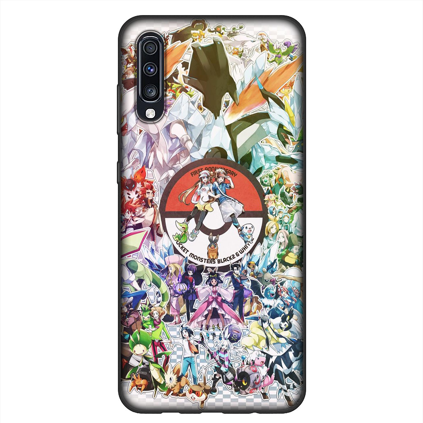 Soft Silicone Samsung Galaxy Note 20 Ultra 10 Plus Lite 9 8 A11 A51 A71 + Phone Case Pikachu Pokémon cute Casing