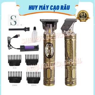 Tông đơ cắt tóc, chấn viền VINTAGE-T9 nhỏ gọn, sạc điện, pin cực bền