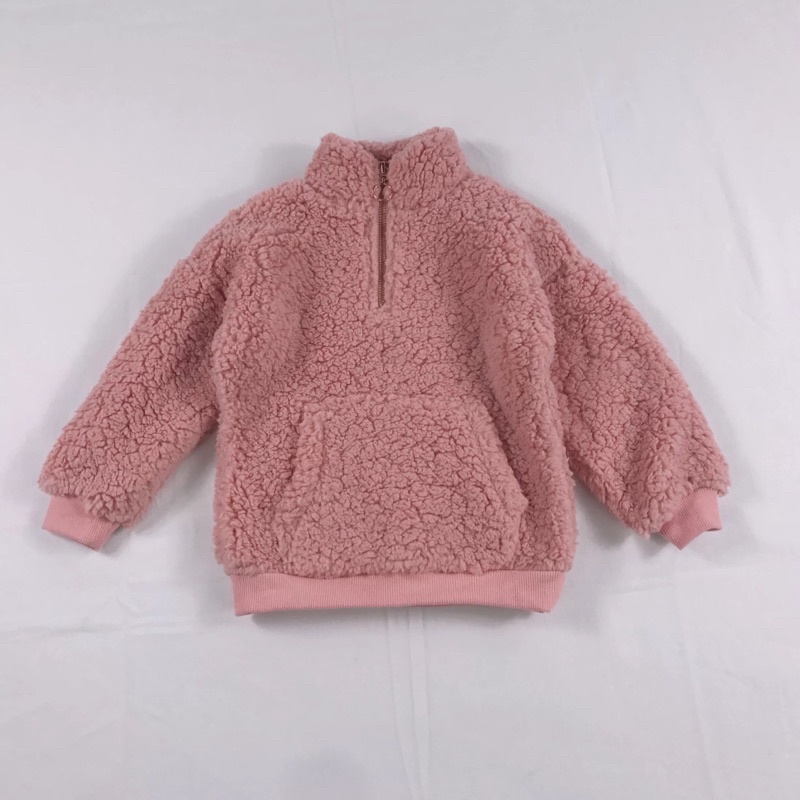 Áo lông cừu bé gái Tukid 3-10 tuổi  Áo hoodie bé gái cao cấp xuất dư 0821