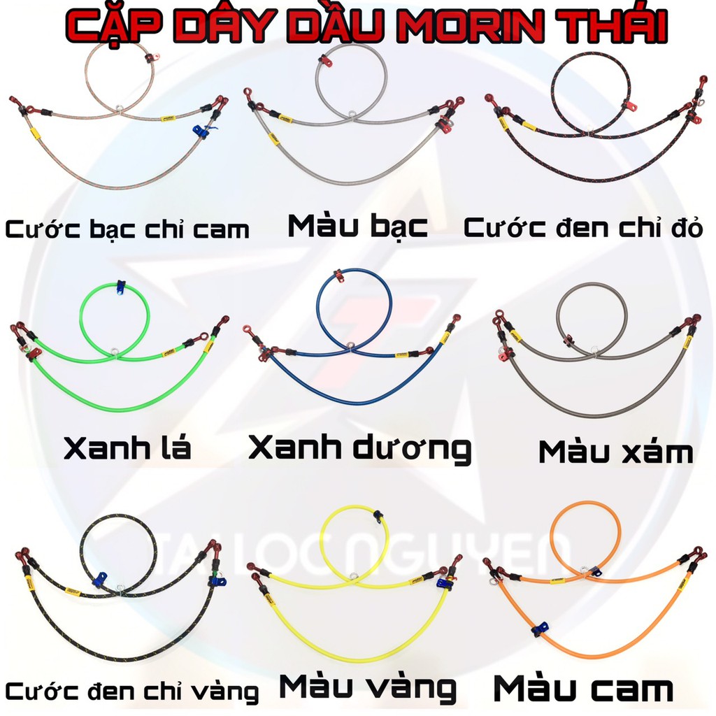 [Nhập AU12K giảm 12K đơn từ 99K]CẶP DÂY DẦU MORIN THÁI (TRƯỚC + SAU)