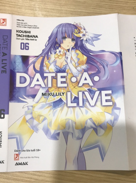 Sách - Date a live tập 6