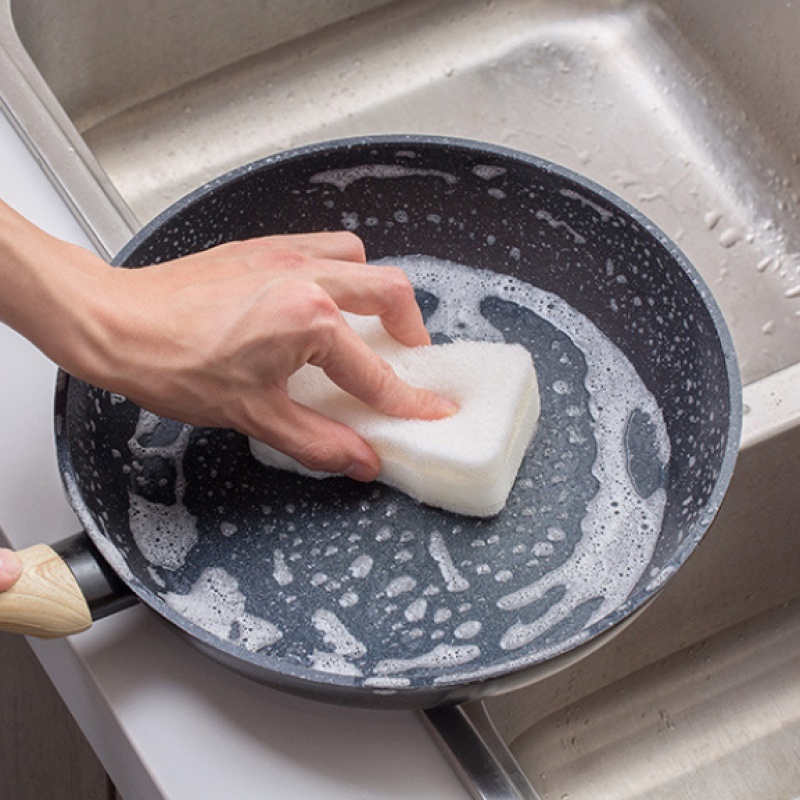 Set 3 Miếng Rửa Chén Bằng Xơ Mướp Cao Cấp Tiện Dụng