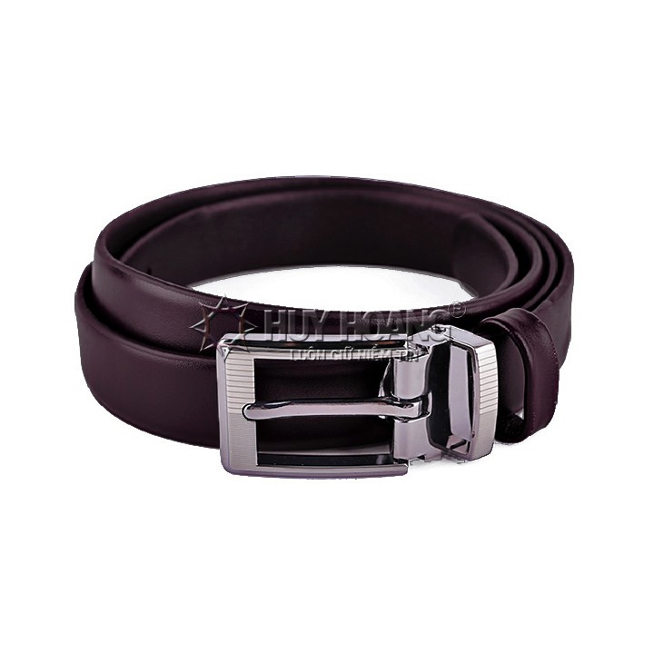 Dây thắt lưng nữ da bò 2,5P màu da, đen, đỏ, nâu, xanh HP5104-05-06-07-08