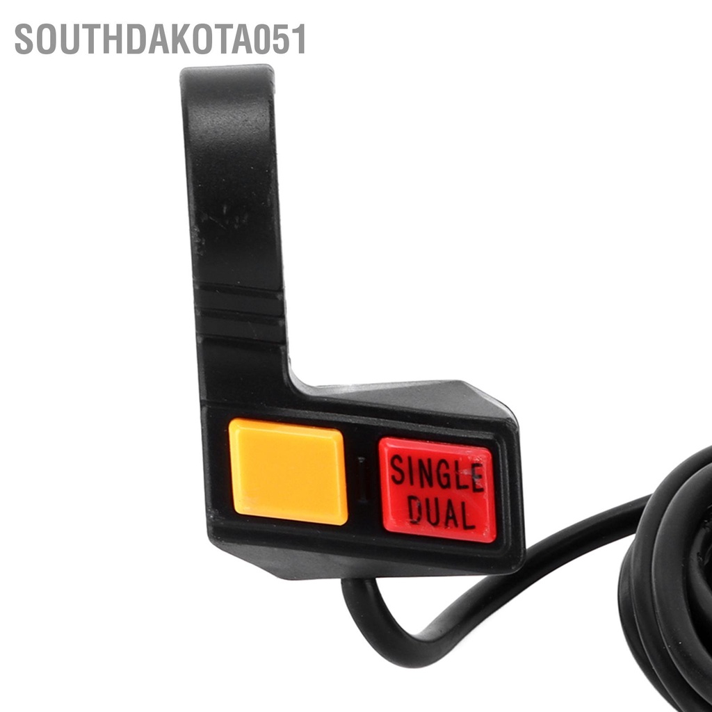 Southdakota051 Công tắc còi đèn pha tay lái xe máy 22mm 2 trong 1 Chiều dài dây 70cm Phổ biến cho ga địa hình ATV