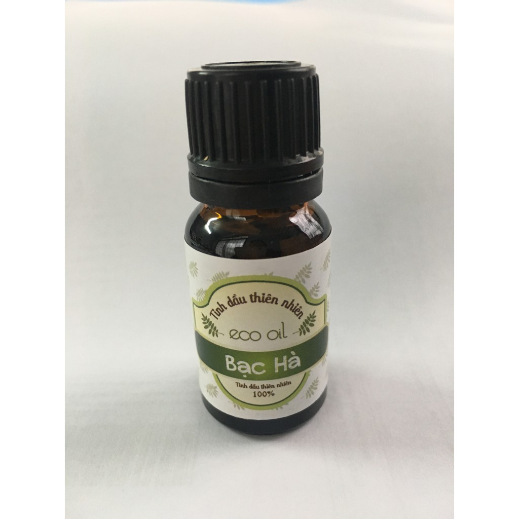 5 chai tinh dầu bạc hà thơm phòng Eco oil 10ml