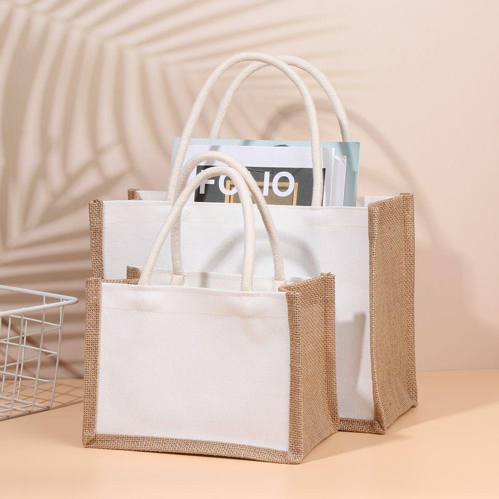 CONOPERY Túi Xách Vải Bố Dùng Đi Mua Sắm Du Lịch Tiện Lợi