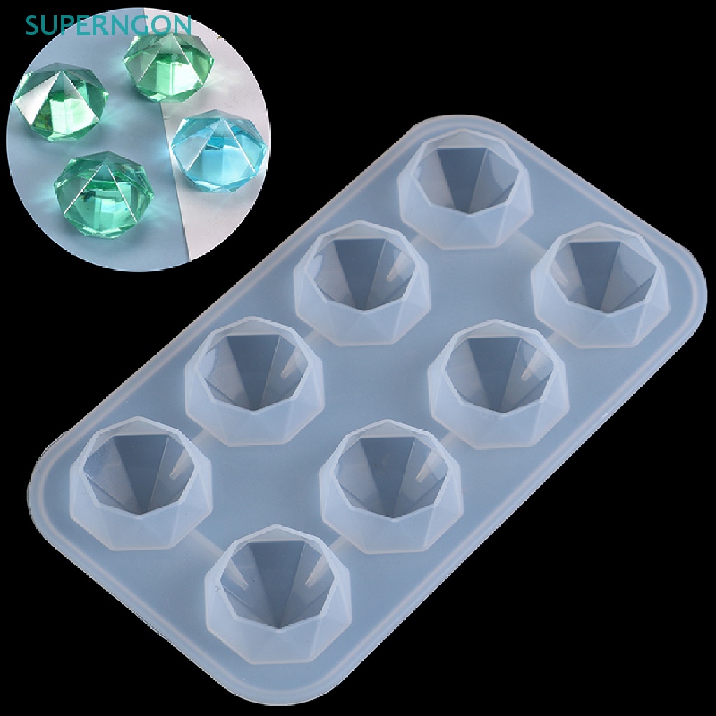 Khuôn Silicone Hình Kim Cương Làm Trang Sức DIY