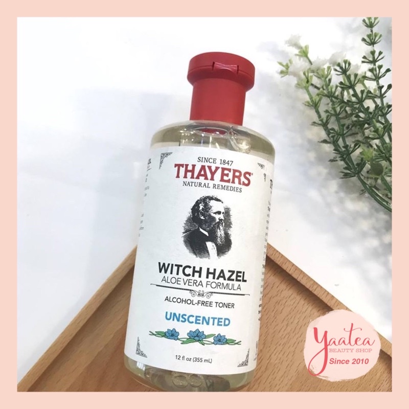 Nước hoa hồng Thayer Witch Hazel toner không cồn 355ml