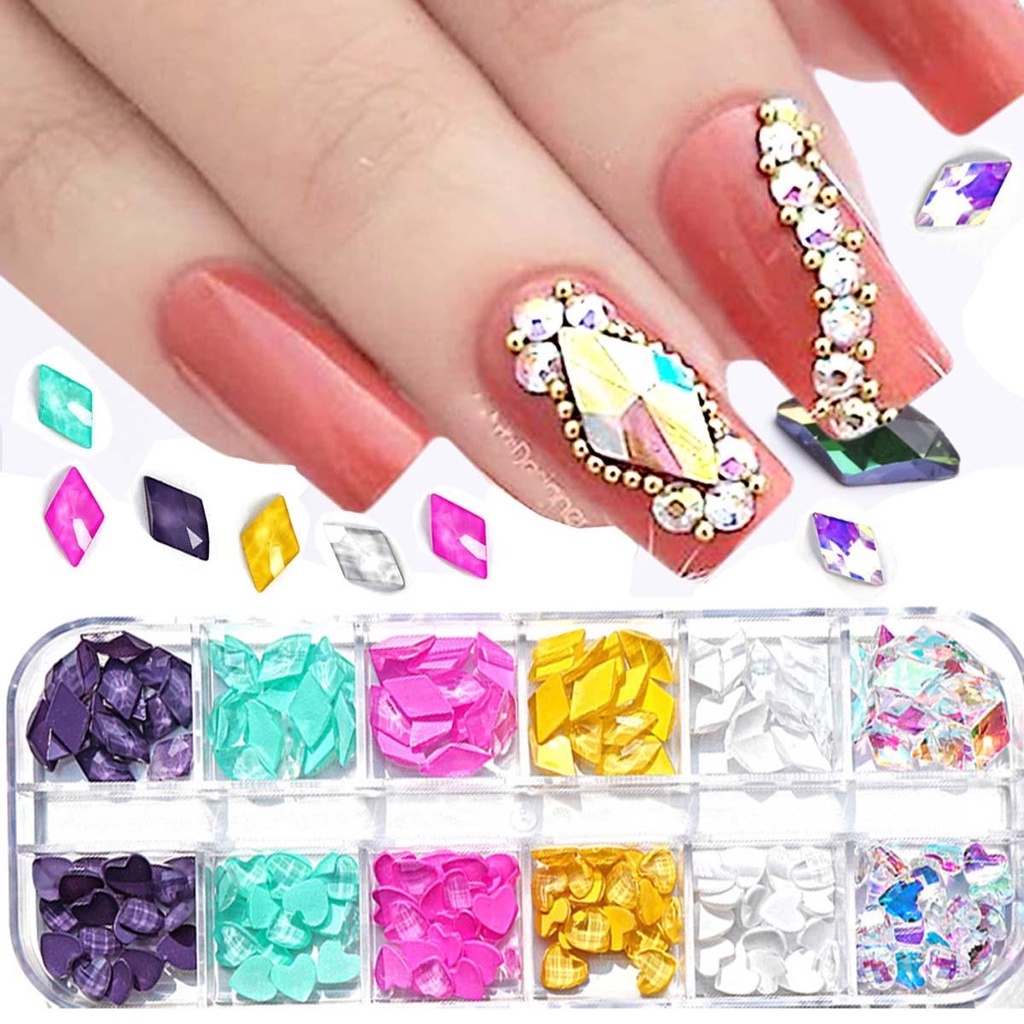 Phụ Kiện Trang Trí Móng Nghệ Thuật 3D Xinh Xắn|Sơn Móng Tay Nghệ Thuật