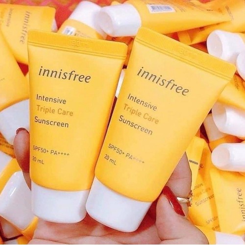 [CHÍNH HÃNG] Kem chống nắng Innisfree triple care SPF50++ 20ml