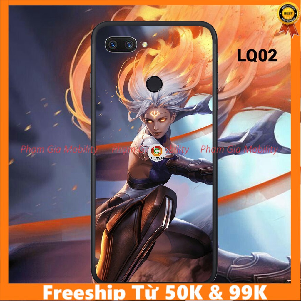 (có video) Ốp lưng in hình đẹp 3D xiaomi 8/ Xiaomi 8 lite (phủ bóng) tướng liên quân (P2)