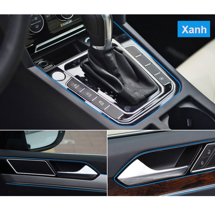 Chỉ Viền Trang Trí Nội Thất Ô Tô – Nẹp Trang Trí Viền Nội Thất Xe Hơi -  Cuộn 5M CARZONE.TOP