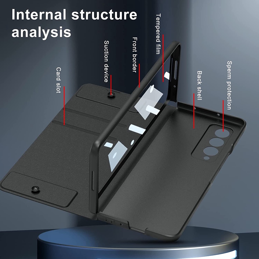 Bao Da Điện Thoại Chống Trầy Xước Cho Samsung Galaxy Z Fold 3 / Z Fold 4 Galaxy Z Fold 3 / Fold 4 5G 2021