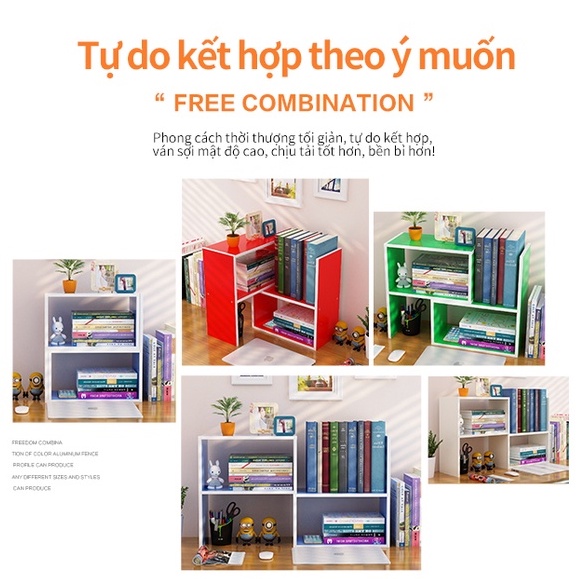 Kệ để đồ có thể kéo đẩy để bàn Trang trí sáng tạo Thiết kế lưu trữ đa năng-KL019